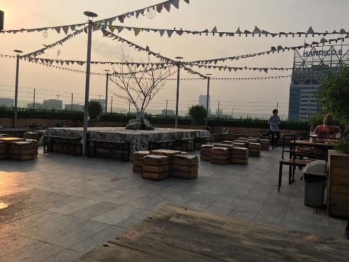 Tầng mái phục vụ nhu cầu kinh doanh của Trill Group