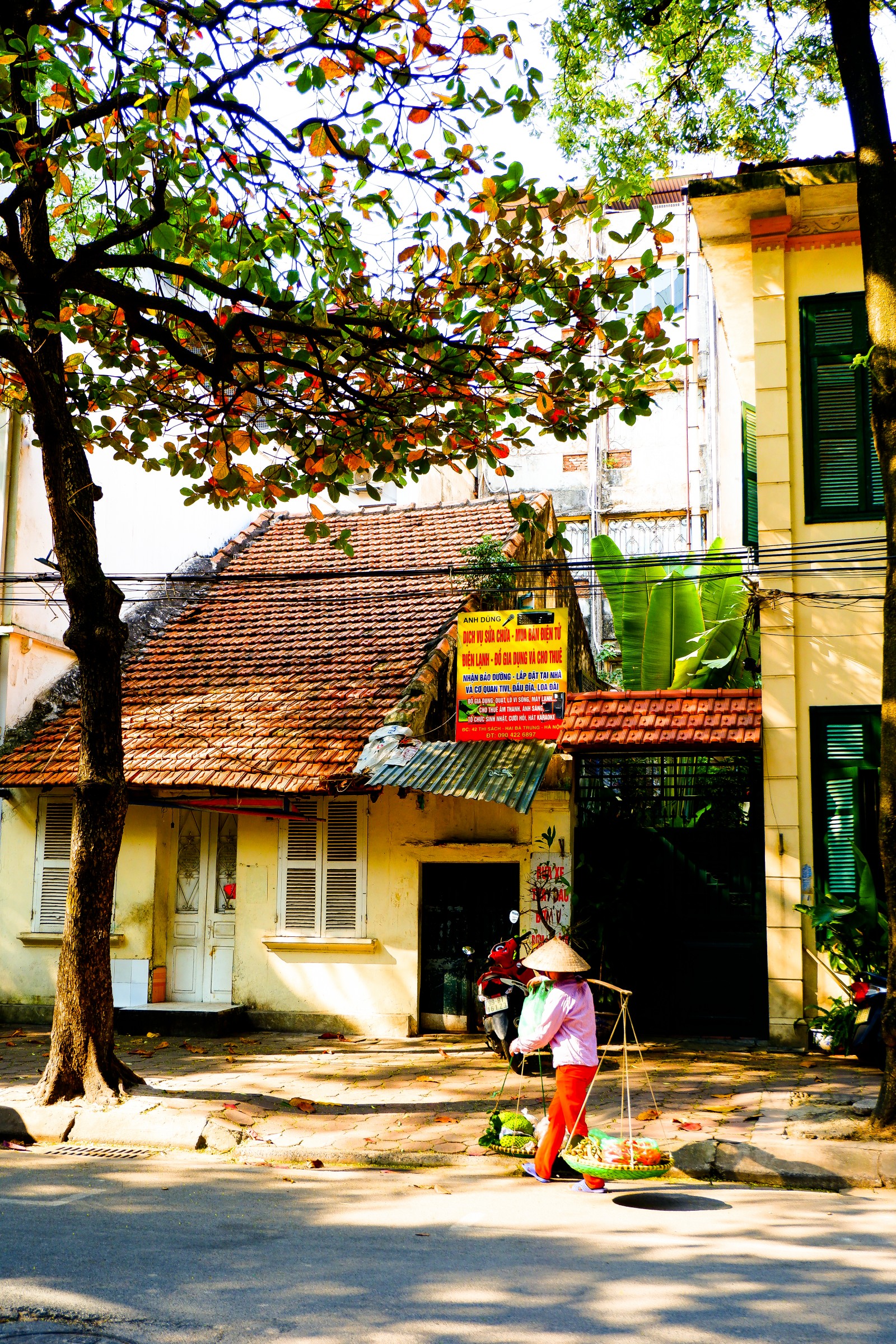 Một dáng nhỏ liêu xiêu.