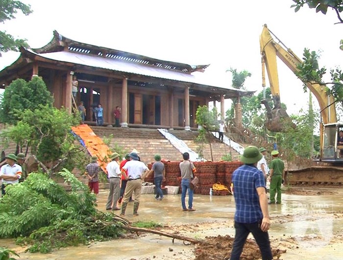 Chủ đầu tư công trình vi phạm trật tự xây dựng kể trên đã có hành vi tự ý chuyển mục đích sử dụng đất, làm thay đổi hiện trạng sử dụng đất. Ảnh: internet