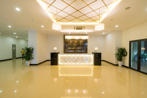 Là khu đô thị đẳng cấp bậc nhất phía tây thủ đô, TNR Goldmark City sử dụng các vật liệu cao cấp và thiết kế sang trọng hiện đại.