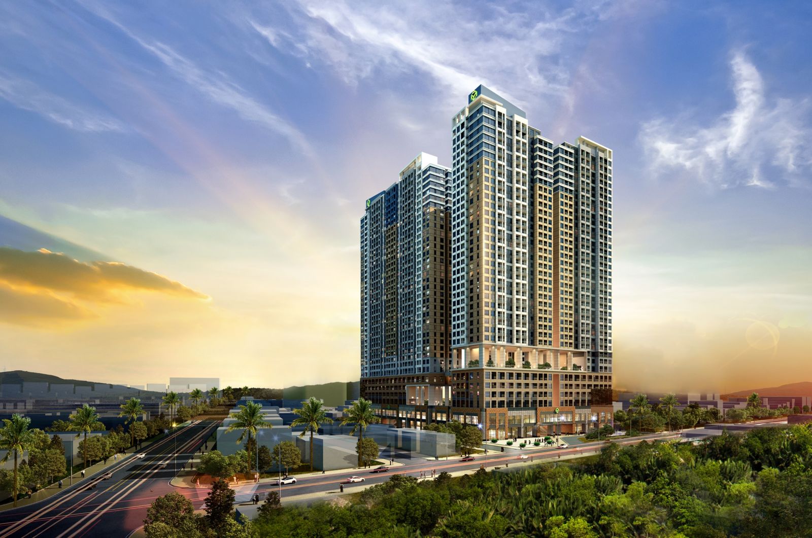 Dự án The Grand Manhattan – “viên kim cương đắt giá” tại trung tâm quận 1 được đầu tư tới 4 tầng hầm liên thông trên khu đất rộng 1,4ha. Dự án do Tập đoàn Novaland phát triển.