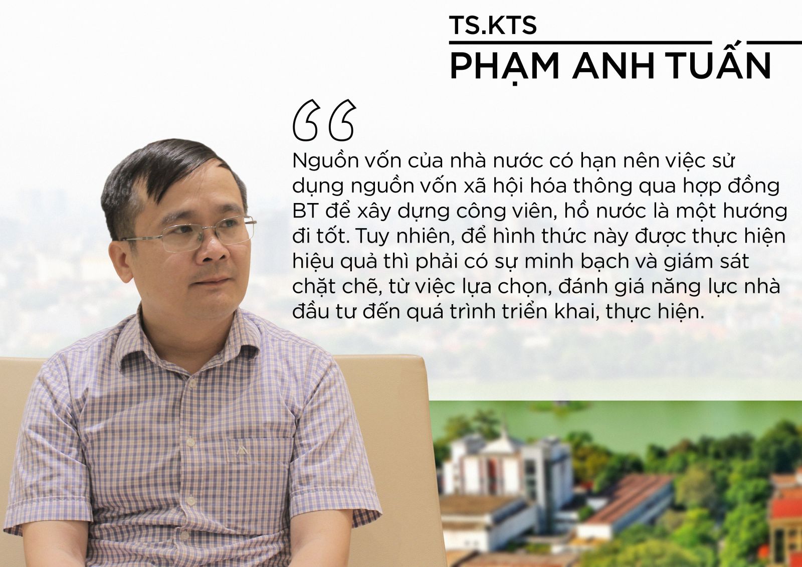 Talkshow Góc nhìn đa chiều: Nghịch lý phát triển không gian xanh đô thị